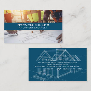 Carte De Visite Plan directeur des ingénieurs architectes   Constr