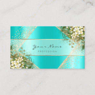 Carte De Visite Planificateur d'événements Belle Blogger Mint Go
