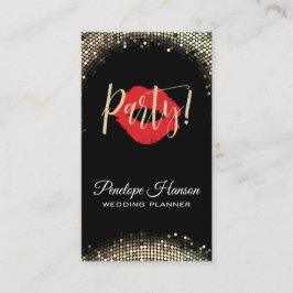 Carte De Visite Planificateur d'événements élégant