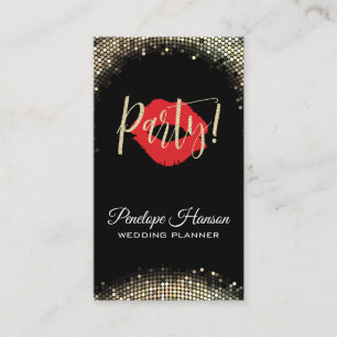 Carte De Visite Planificateur d'événements élégant