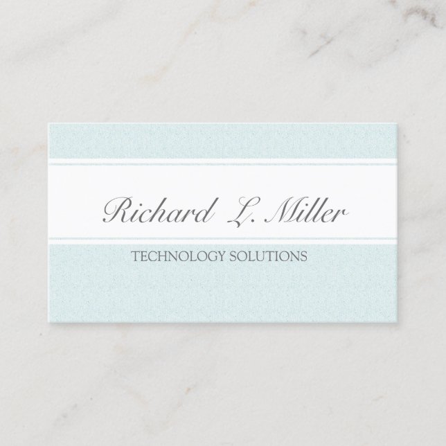 Carte De Visite Planificateur d'événements minimal simple (Devant)