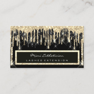 Carte De Visite Planificateur d'événements professionnel Eyelash