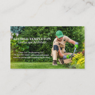 Carte De Visite Plantes professionnels de l'aménagement paysager