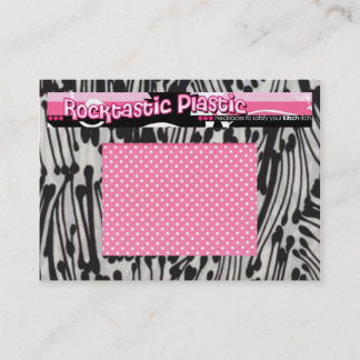 Carte De Visite Plastique de Rocktastic