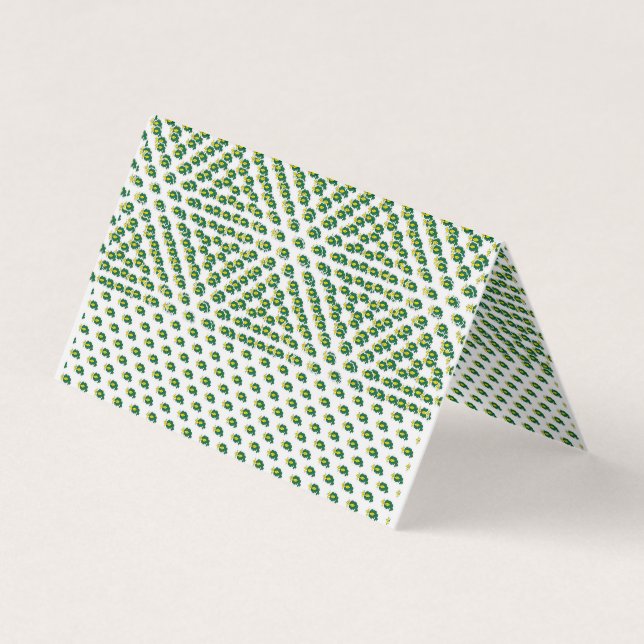 Carte de visite pliée (Devant)