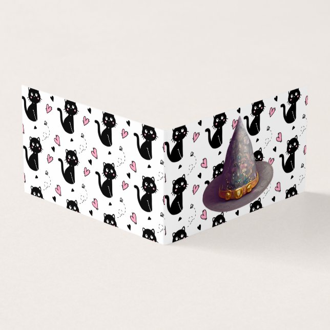 Carte de visite pliée (Extérieur)