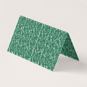 Carte de visite pliée