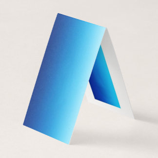 Carte de visite pliée