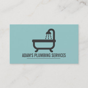 Carte De Visite Plomberie de plomberie Faucet d'eau Handyman Maint