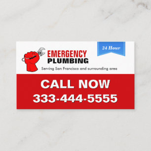 Carte De Visite Plomberie - Services locaux de plomberie d'urgence