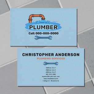 Carte De Visite Plombier