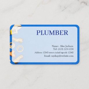 CARTE DE VISITE PLUMBER modifiable