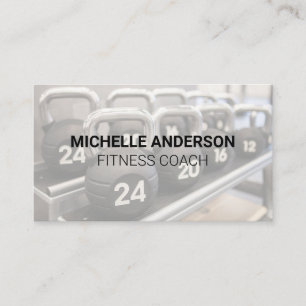 Carte De Visite Poids de la cloche Kettle   Équipement De Gym