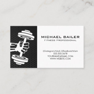 Carte De Visite Poids de la cloche   Lifting fitness