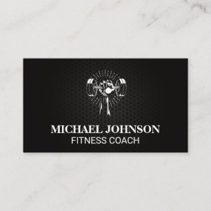 Carte De Visite Poids de levage   Fitness