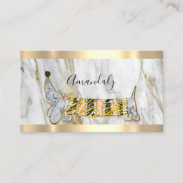 Carte De Visite Poignée professionnelle Soins pour animaux de comp