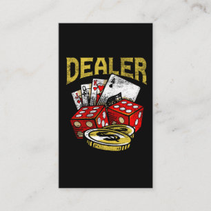 Carte De Visite Poker de casino Texas Holdem