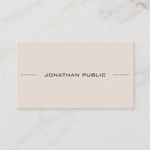 Carte De Visite Police Gothique Professionnelle Sophistiquée Simpl