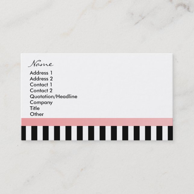 Carte De Visite Polka Dot Bike avec cadeau 2 (Devant)