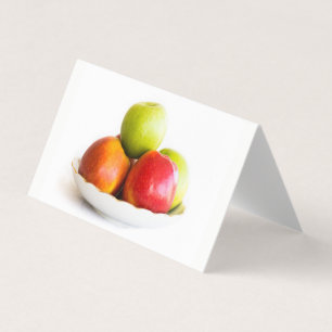 Carte De Visite Pommes