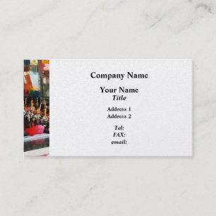 Carte De Visite Pommes au caramel - Platine