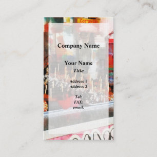 Carte De Visite Pommes de bonbons