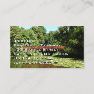 Carte De Visite Pont au lac Centennial à Ellicott City