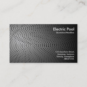 Carte De Visite Pool électrique 07