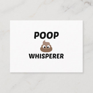 CARTE DE VISITE POOP WHISPETER