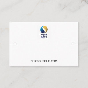Carte De Visite Porte-Bracelet Ajouter Votre Logo