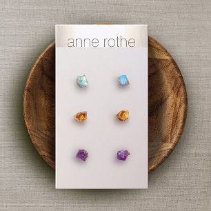 Carte De Visite Porte-écran à trois étoffes