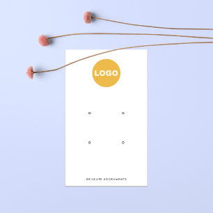 Carte De Visite Porte-oreille 4 trous Ajouter un logo