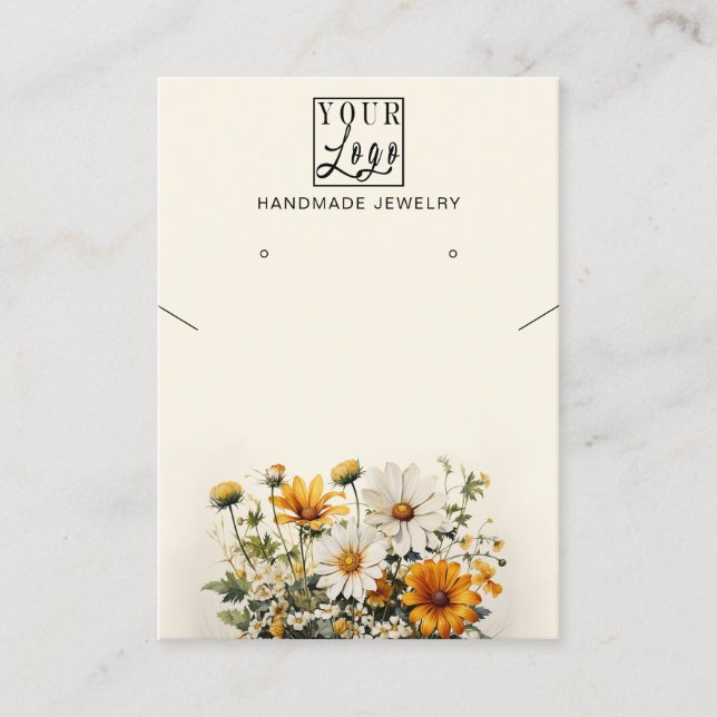 Carte De Visite Porte-oreille et collier de logo (Devant)