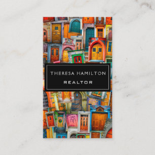 Carte De Visite Portes classiques modernes professionnelles