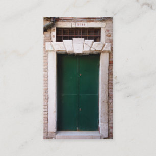 Carte De Visite portes de venise, italie