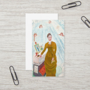 Carte De Visite Portrait de notre infirmière, Margaret Burgess, 19