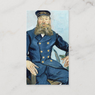 Carte De Visite Portrait de Van Gogh   du facteur Joseph Roulin