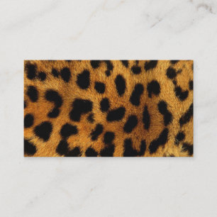 Carte De Visite poster de animal de safari chic et chic