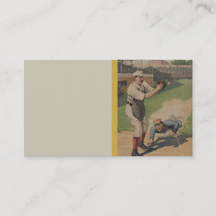Carte De Visite Poster de baseball