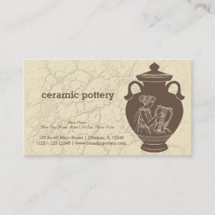 Carte De Visite Poterie céramique