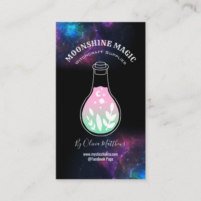 Carte De Visite Potion Galaxy (Devant)