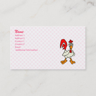 Carte De Visite Poulet de Chiggy
