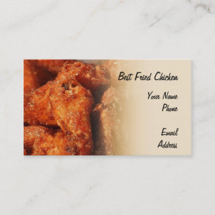 Carte De Visite Poulet frit croustillant