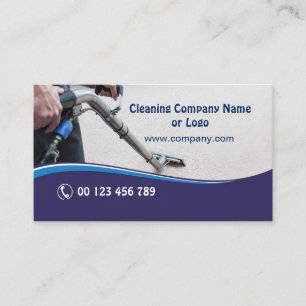Carte de visite pour Carpet Cleaning Company