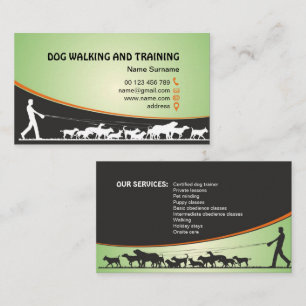 Carte de visite pour chiens