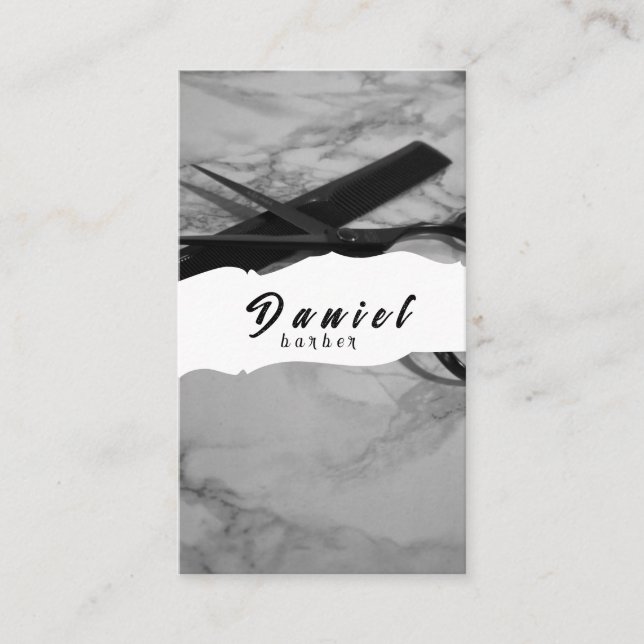 Carte de visite pour coiffure parfaite (Devant)