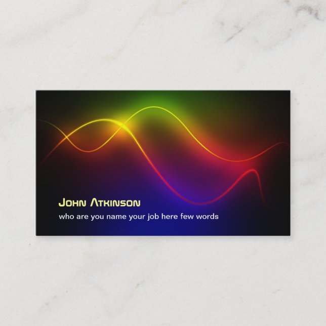 carte de visite pour des affaires (Devant)