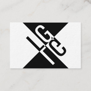 Carte De Visite Pour des hommes avec des prétentions et des idées 