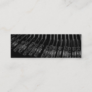 Carte de visite pour écrivains