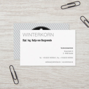 carte de visite pour entreprise de toiture au form